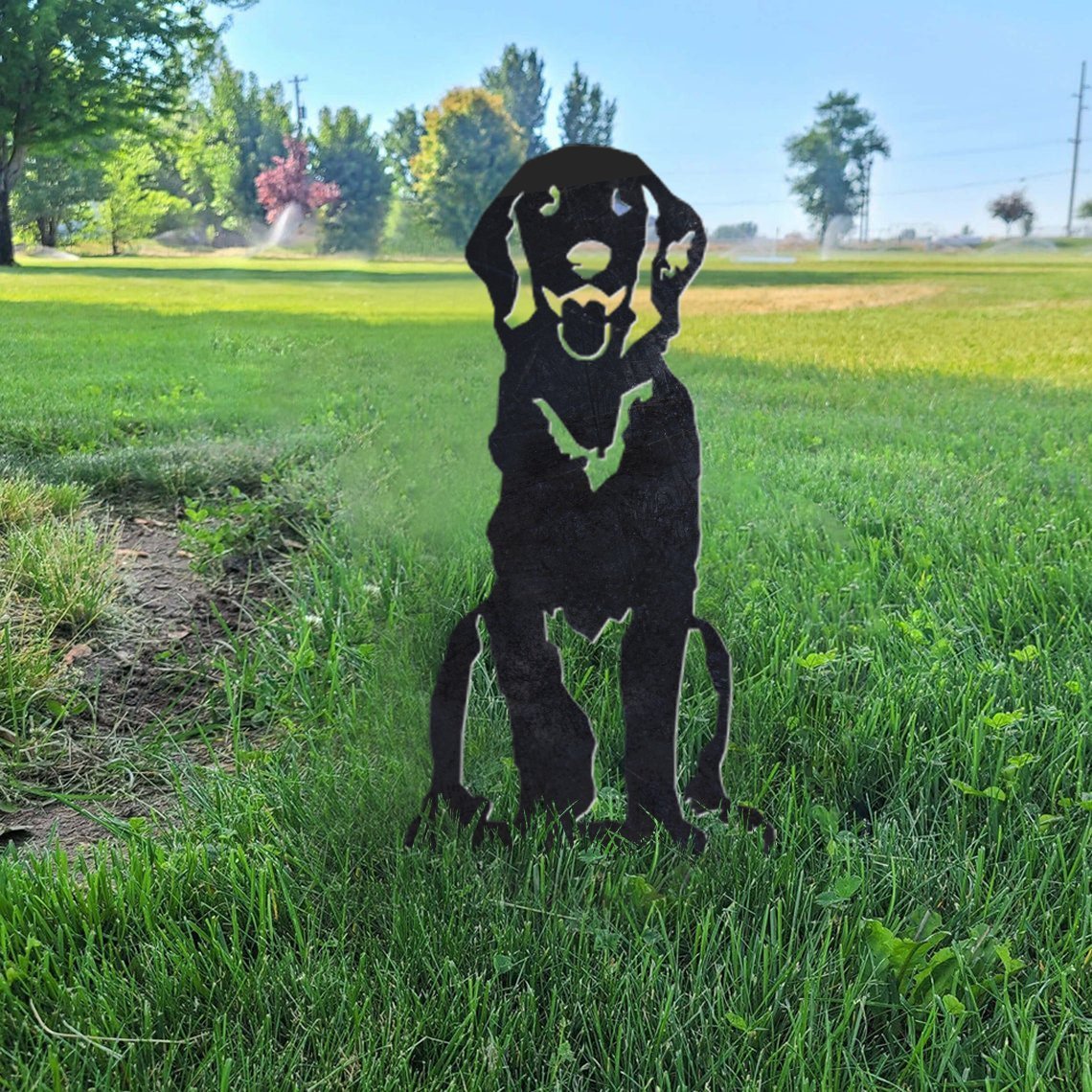 Dog Metal Silhouette (Dog Memorabilia)