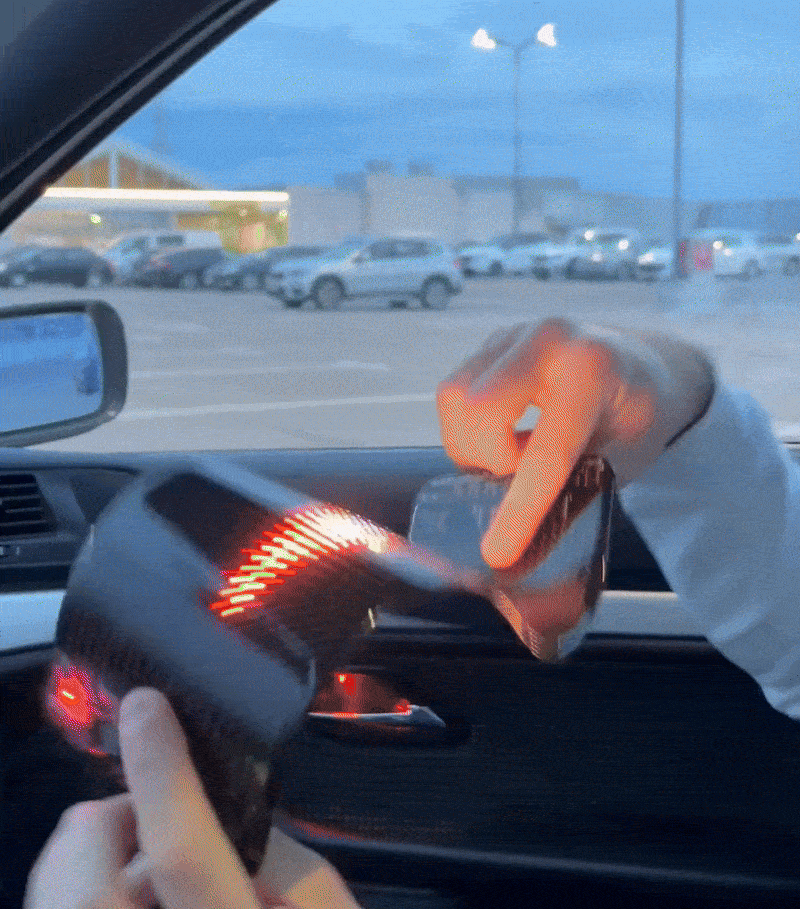 Gelrova Customizable Car LED Display-14"x4"