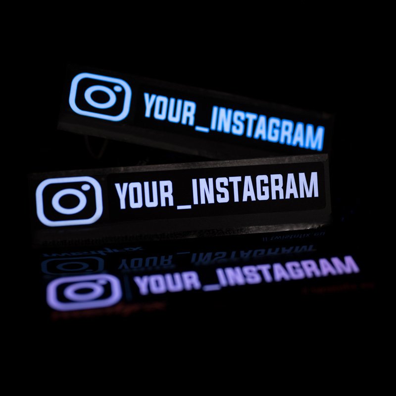 Custom LED Car Sticker