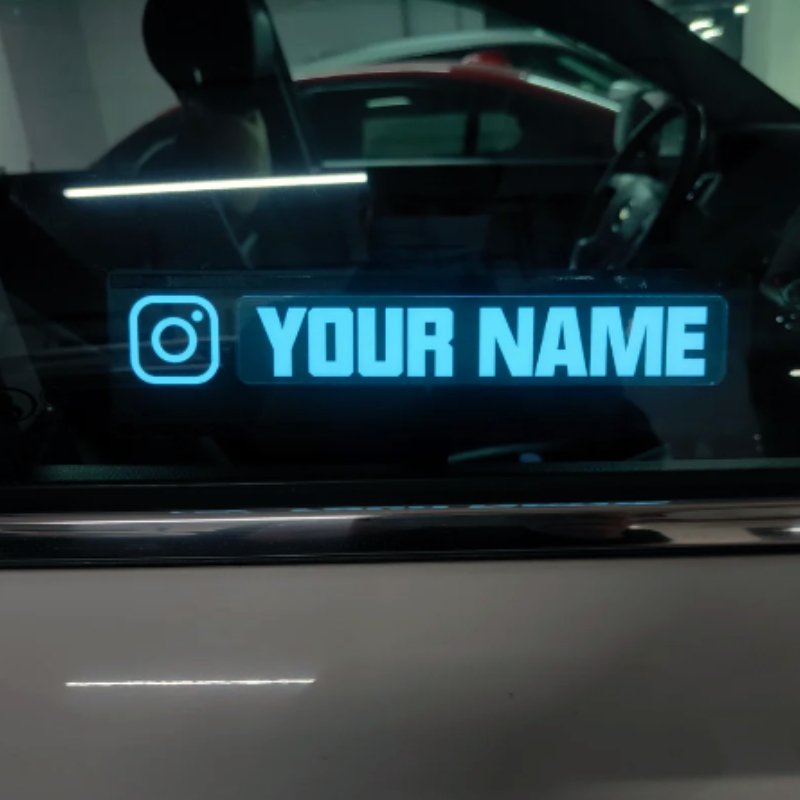 Custom LED Car Sticker
