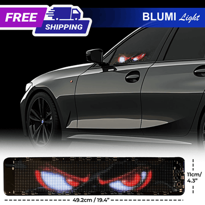 Blumilight® Led Display Programmable Flex LED Display (APP+Remote)