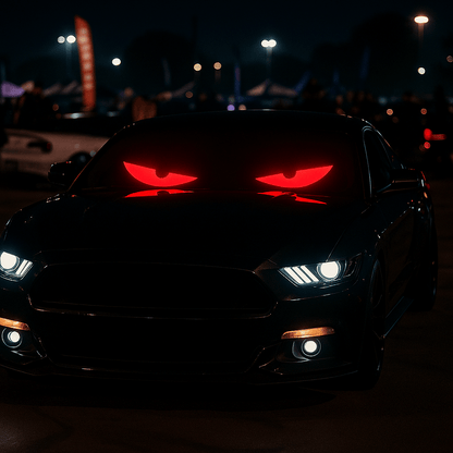 Gelrova Car LED Display – Demon Eyes 2 Pack