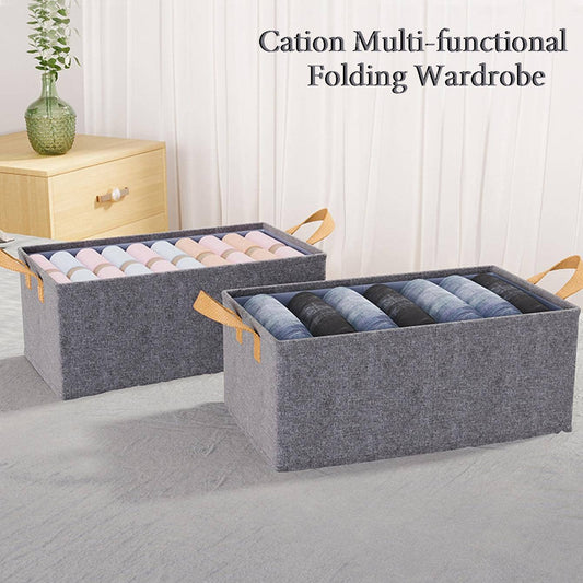 BUY MORE GET MORE FREE🎁Cation Multi-functional Folding Wardrobe