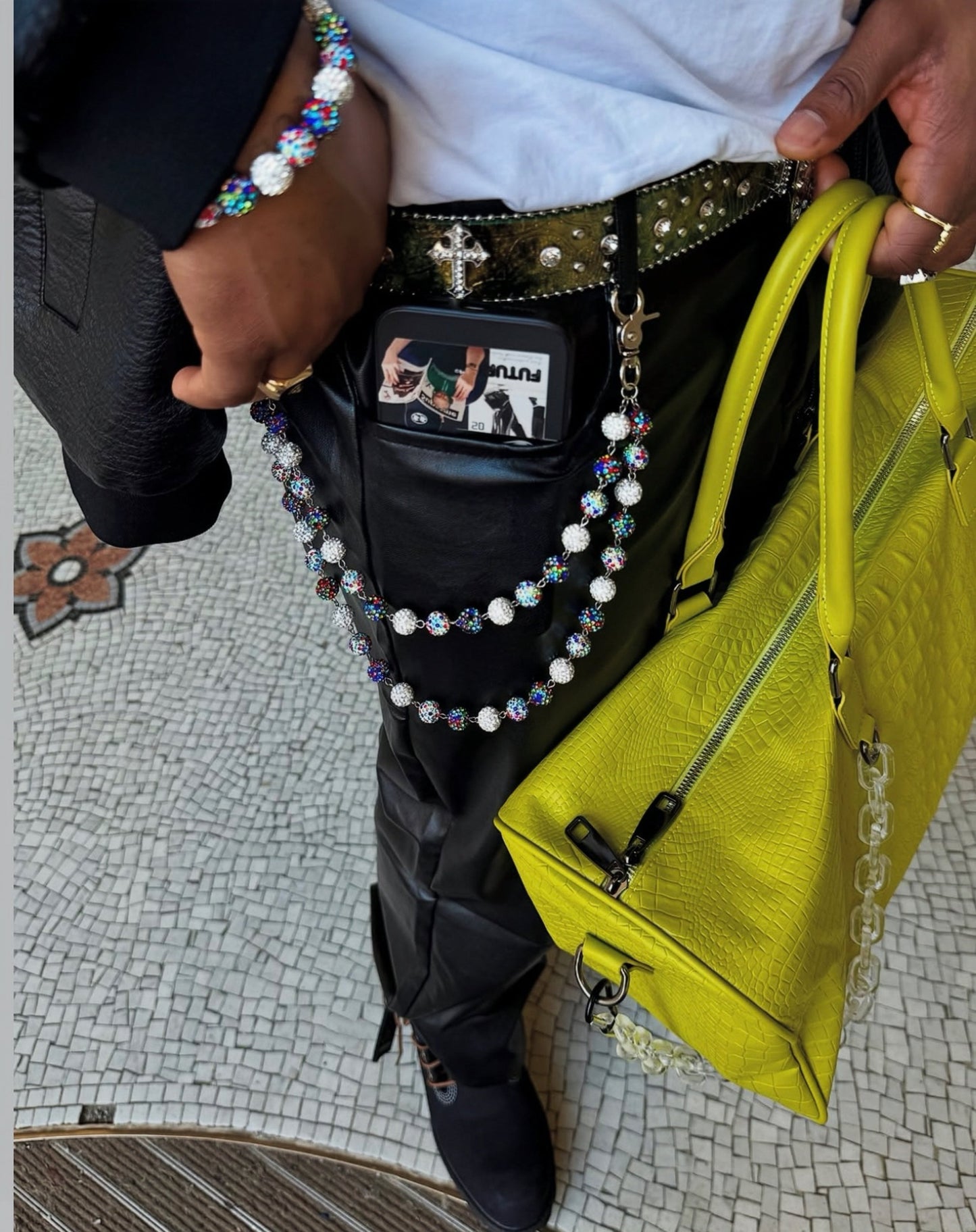Crystal Pocket Chains