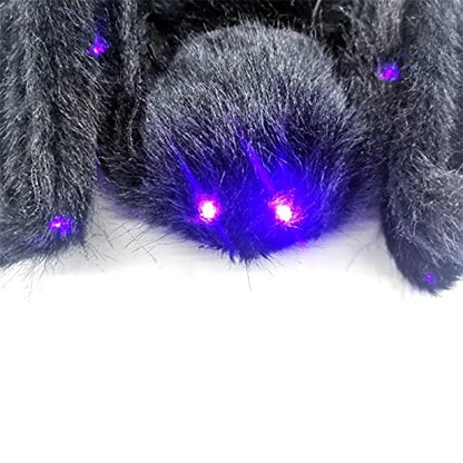 Halloween Spider Decorations  Light Up Giant Spider for Indoor Outdoor Halloween Decorations Yard Party House
