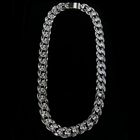Clear Cuban Chain