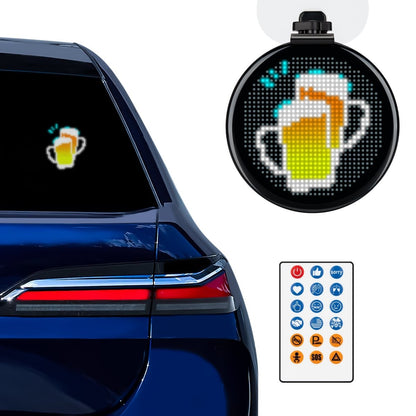 Gelrova LED Car Sign  - Car star 5 Daily Version, 4" Diameter