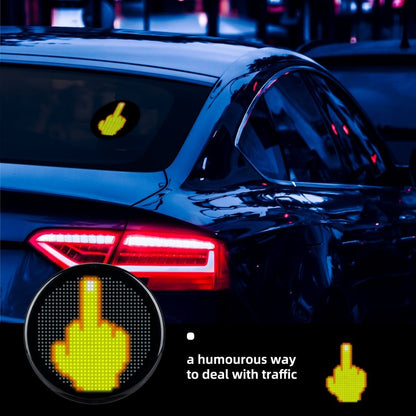Gelrova LED Car Sign  - Car star 5 Daily Version, 4" Diameter