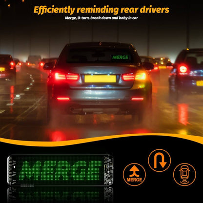 Gelrova Car LED Display - Car star 6 Series, 4" x 14"
