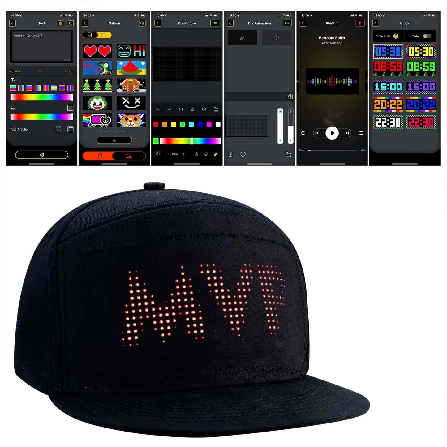 Gelrova LED Hat – Baseball Cap Series